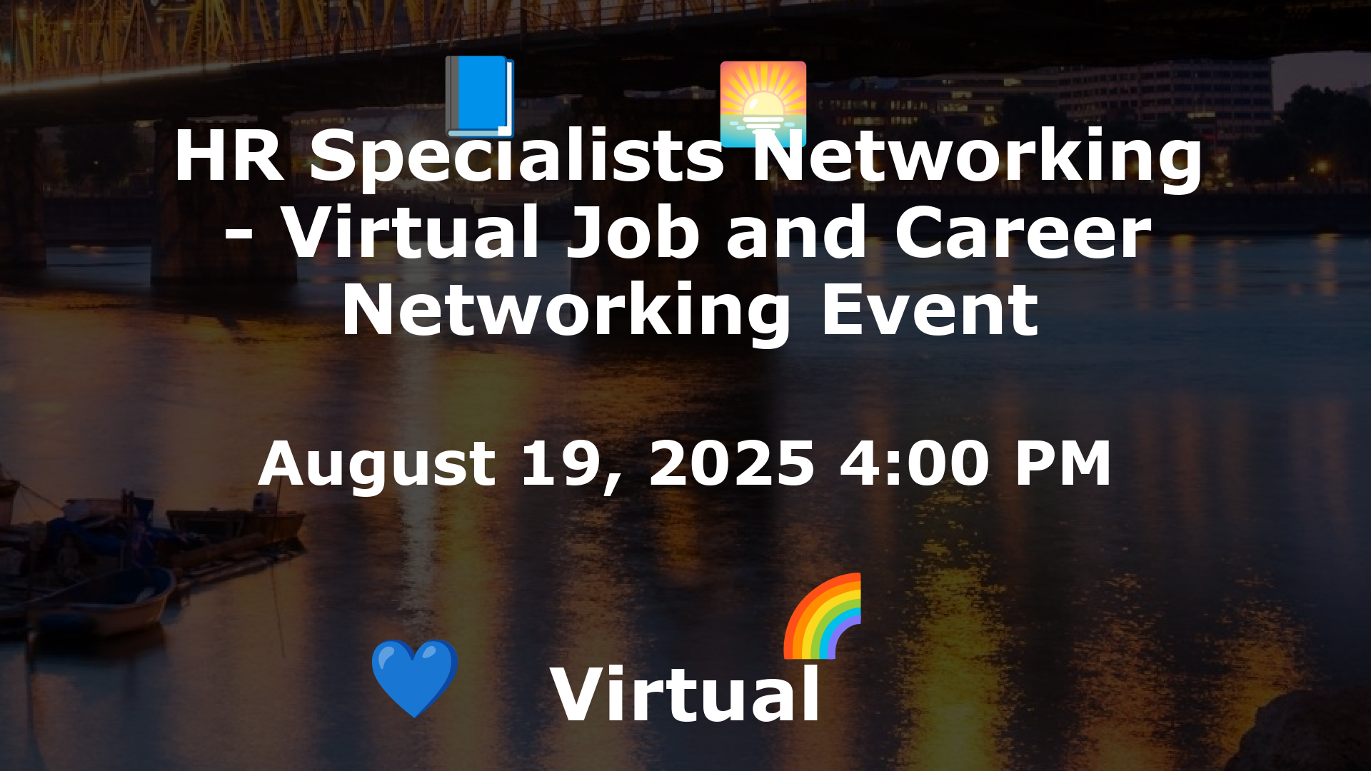 HR Specialists Networking - Virtual Job and Career Networking Event event image